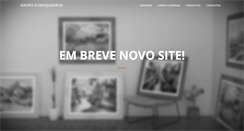 Desktop Screenshot of grupoeuroquadros.com.br